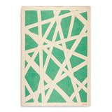 Nastri Green Wool Blend Throw - Missoni Home