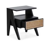 Mesa de Cabeceira Shott Preto